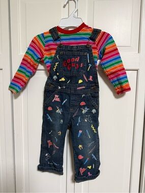 Chucky Good Guy Halloween - Dress Up Costume.    Size  - 2